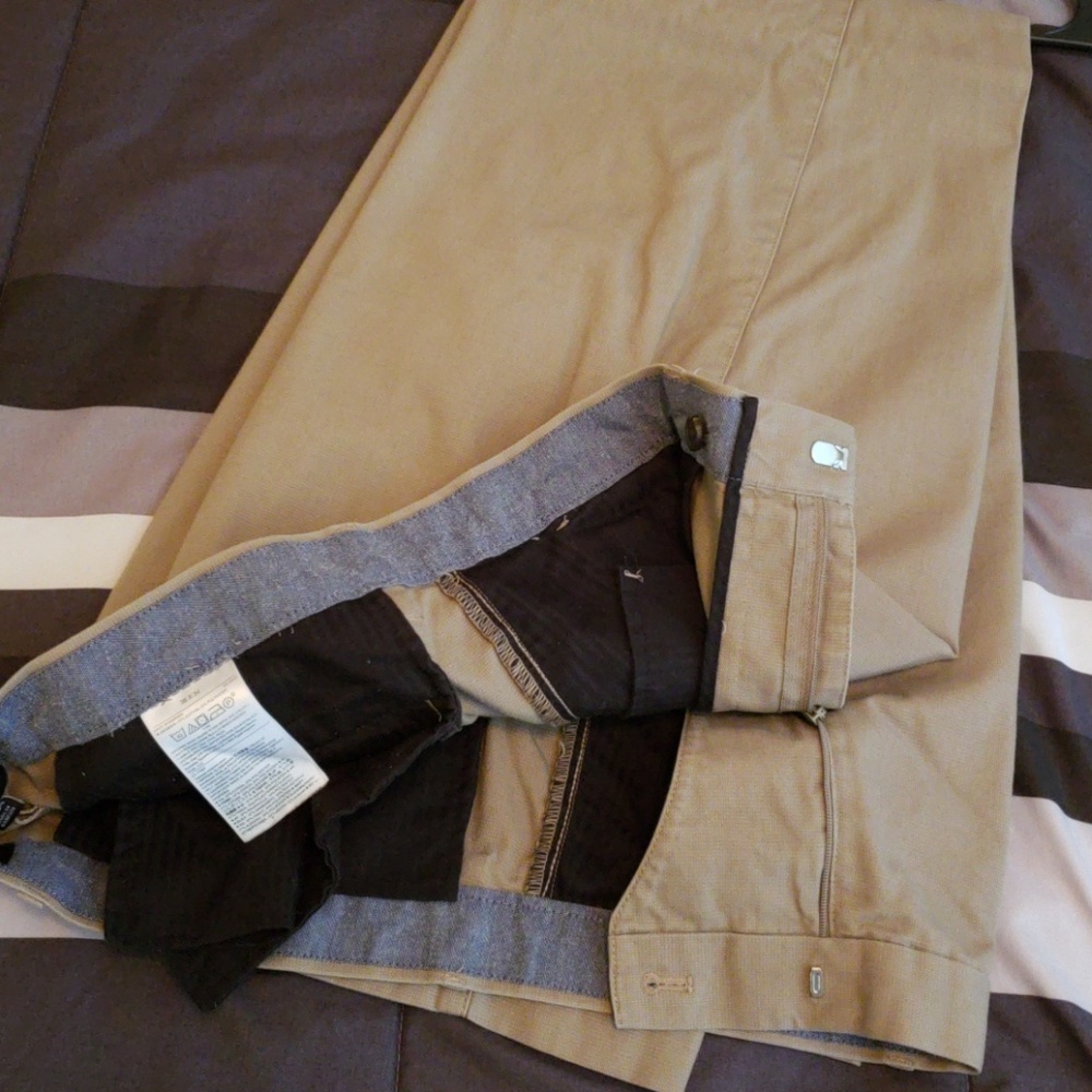 Tan slacks